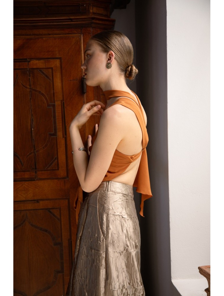 NIDODILEDA Valor Scarf Burnt Orange