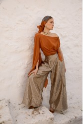 NIDODILEDA Valor Scarf Burnt Orange