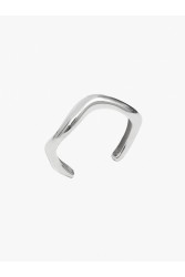 KALEIDO REEF Bracelet Silver Silver-plated adjustable brass bracelet