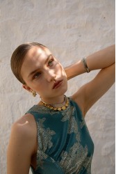 NIDODILEDA Freda Dress Peacock Blue Πράσινο Φόρεμα