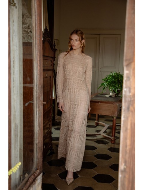 NIDODILEDA Gem Dress Nude