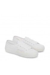 SUPERGA Flower Sneakers  White Λευκά Γυναικεία Κεντητά Sneakers