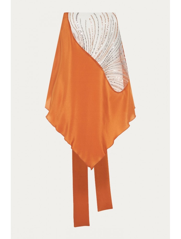 NIDODILEDA Valor Scarf Burnt Orange