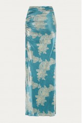 NIDODILEDA Auralis Skirt Peacock Blue