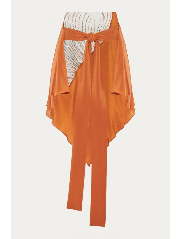 NIDODILEDA Valor Scarf Burnt Orange
