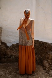 NIDODILEDA Valor Scarf Burnt Orange