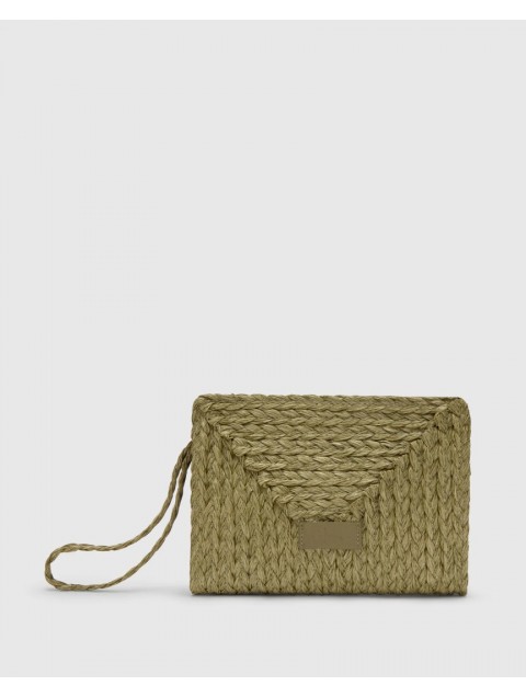 CASTAÑER Bali Olive Knitted Women's Handbag