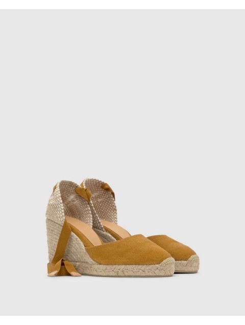 CASTAÑER Carina Women's Espadrilles in amber color