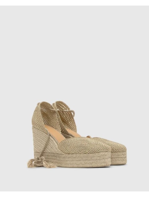 CASTAÑER Cora Gold Women's Espadrilles