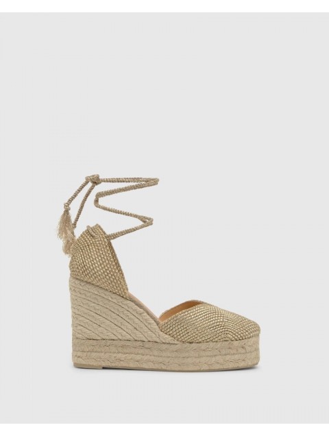 CASTAÑER Cora Gold Women's Espadrilles