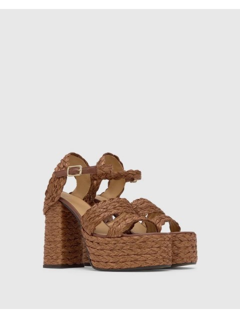 CASTAÑER Fresha Chocolate Brown Women's Espadrilles