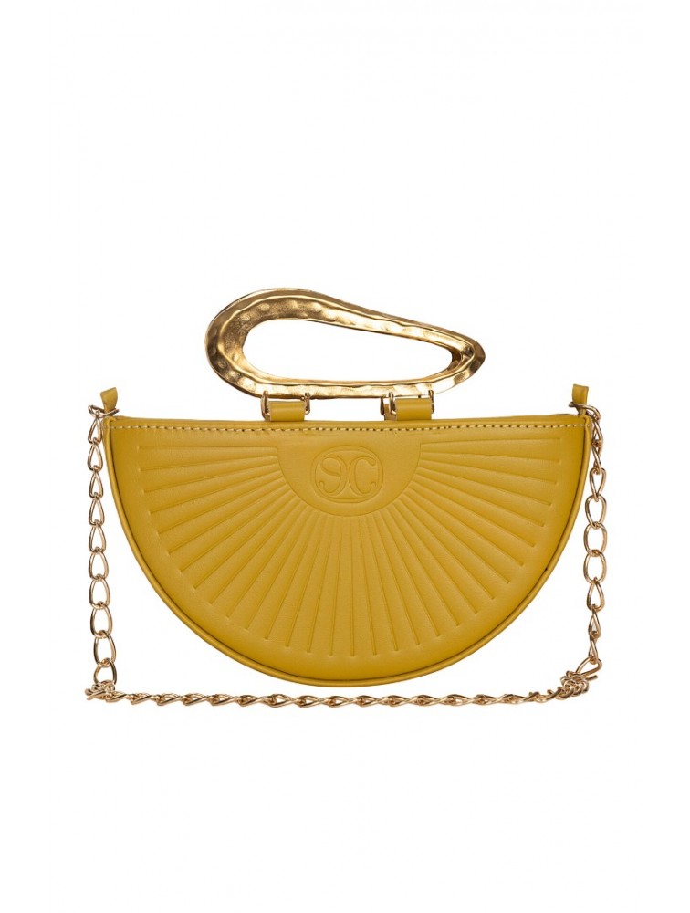 LA CHAINE Daphne Bag Mustard Μουσταρδί Τσάντα