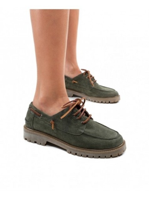 'ESIOT SELADI Χακί Unisex Boatshoes