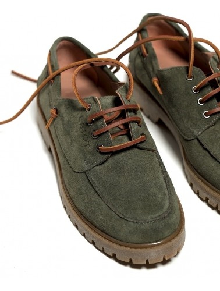 'ESIOT SELADI Χακί Unisex Boatshoes
