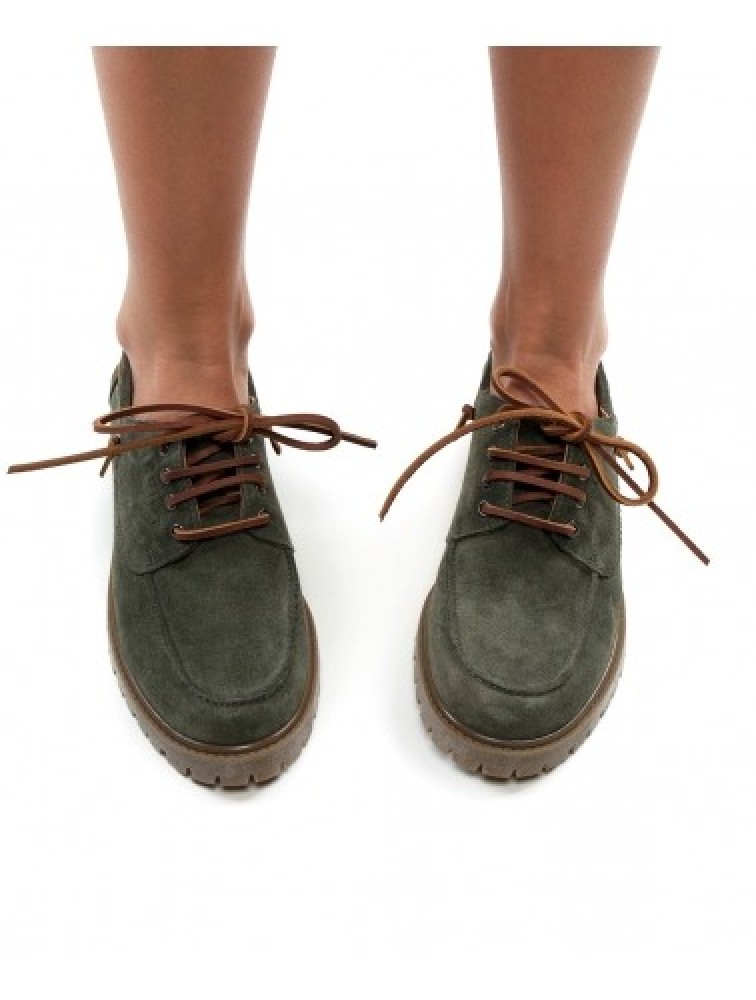 'ESIOT SELADI Χακί Unisex Boatshoes