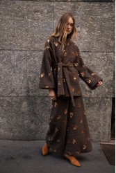 NIDODILEDA Gordon Pants Καφέ Παντελόνα