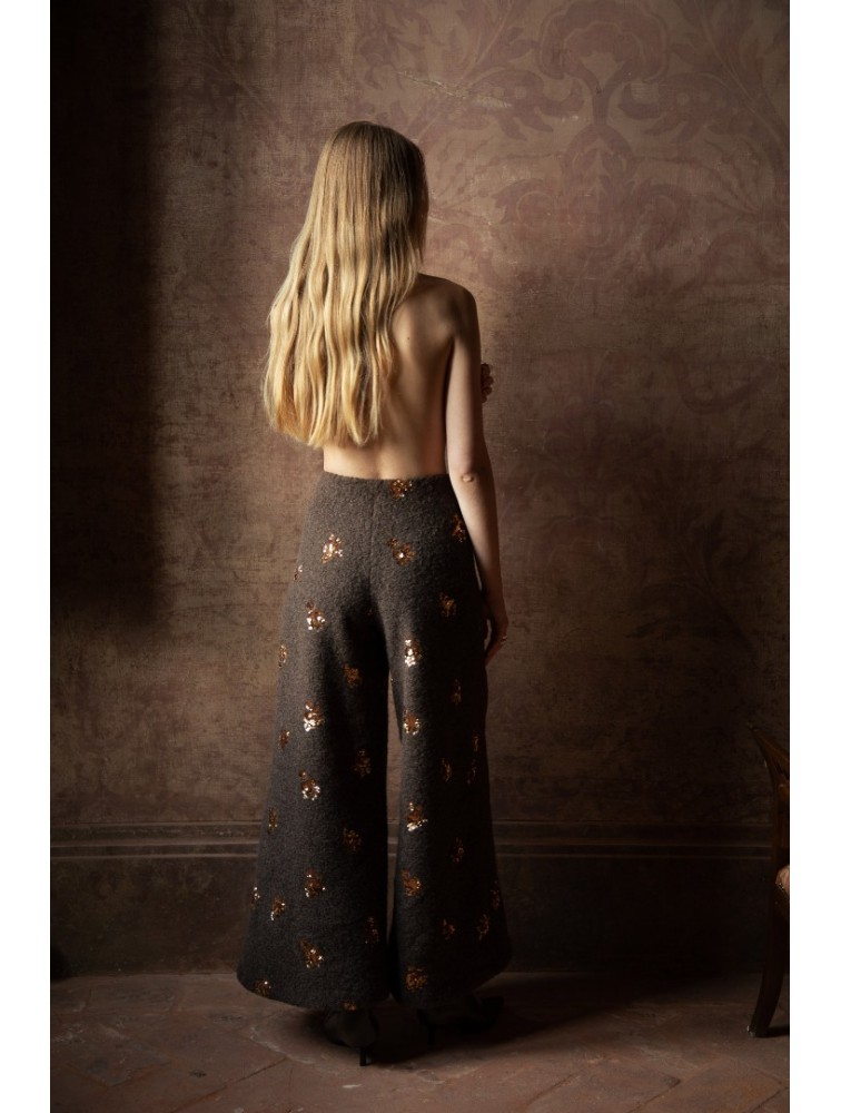 NIDODILEDA Gordon Pants Καφέ Παντελόνα