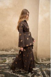 NIDODILEDA Gordon Pants Καφέ Παντελόνα