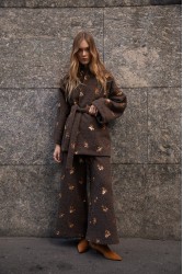 NIDODILEDA Gordon Pants Καφέ Παντελόνα