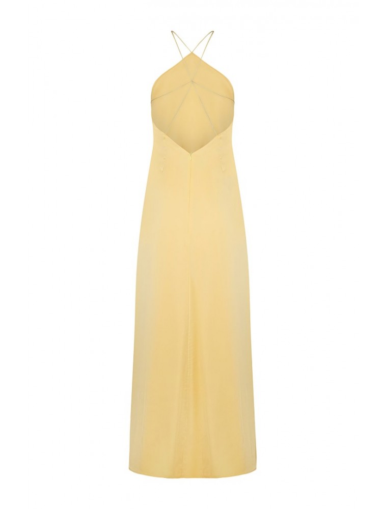 LA CHAINE Exotic Dress Light Yellow