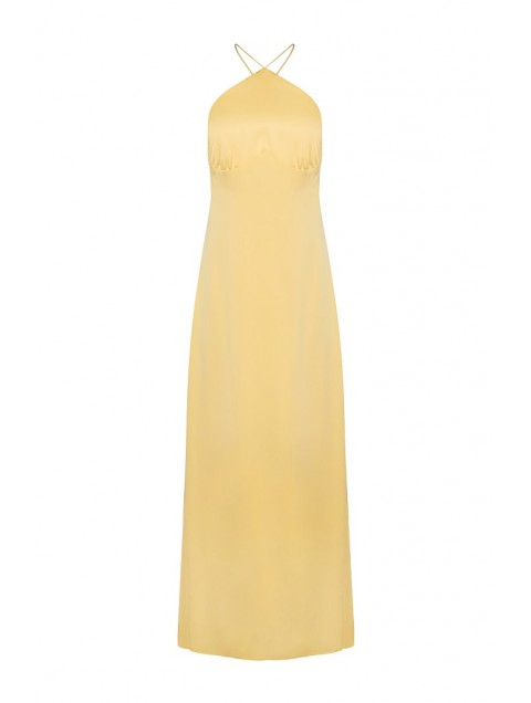 LA CHAINE Exotic Dress Light Yellow 