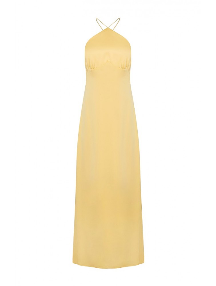 LA CHAINE Exotic Dress Light Yellow