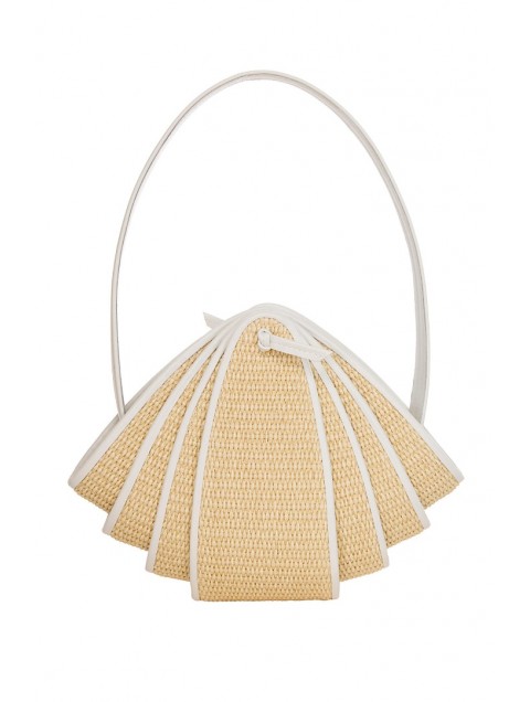 LA CHAINE Klelia Bag Straw White 