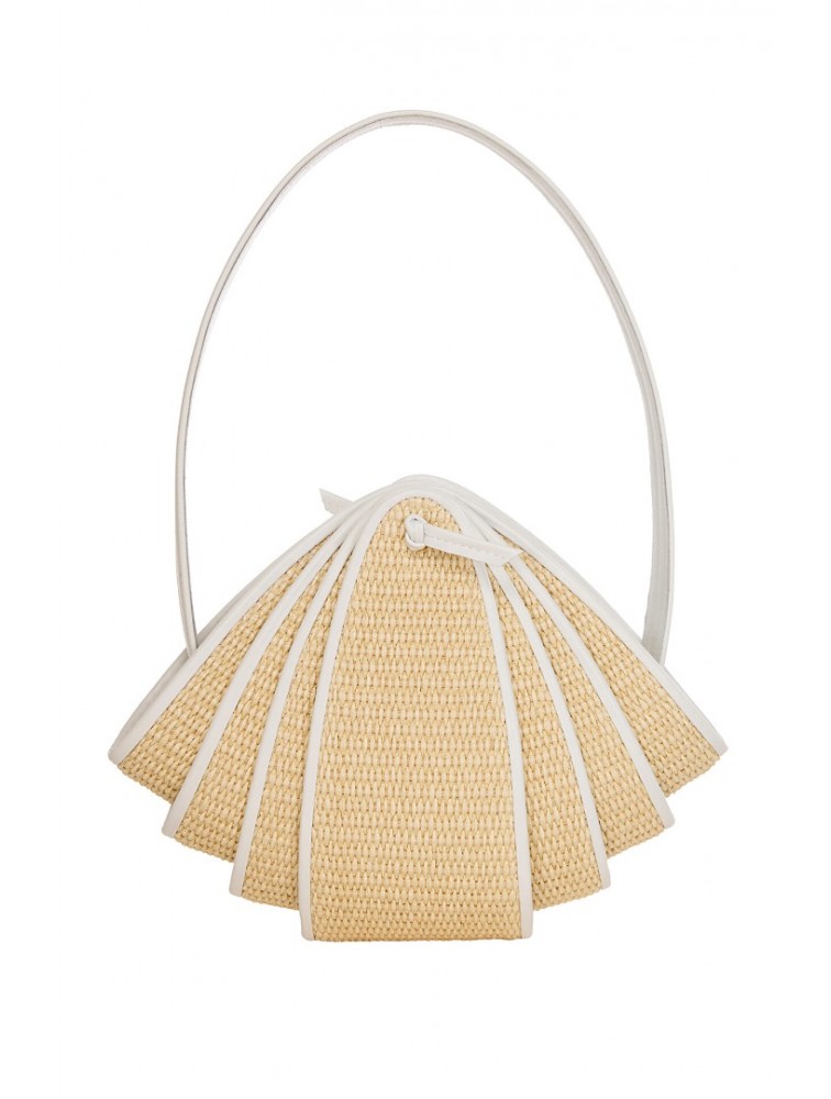 LA CHAINE Klelia Bag Straw White