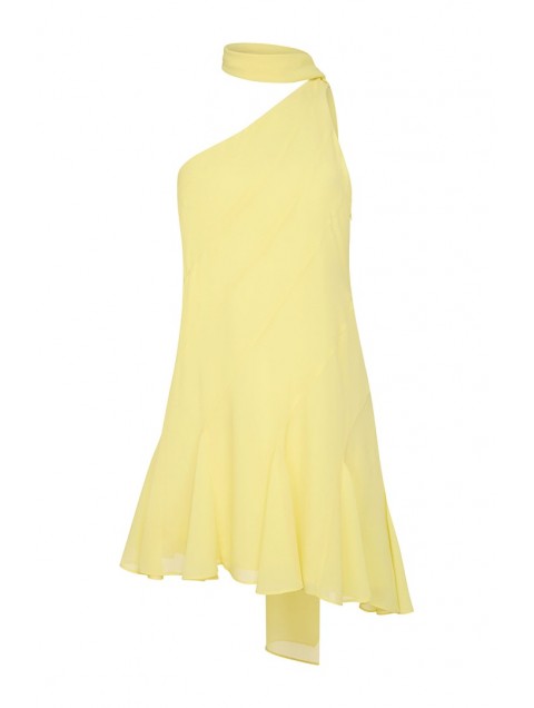 LA CHAINE Kylie Dress Yellow Mini Dress