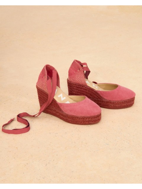MANEBÌ Pink Terracotta Women's Espadrilles