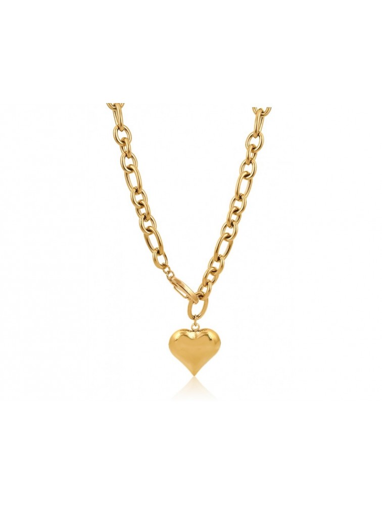 MÉRBABE KALEI Necklace 24Κ Επίχρυσο Ατσάλινο Κολιέ