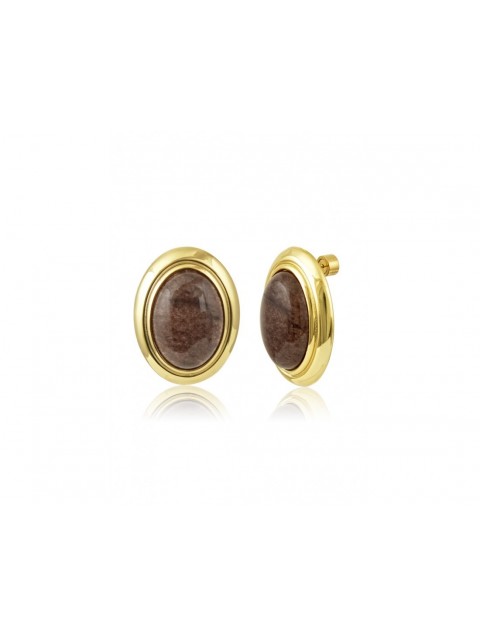 MÉRBABE SIENA Brown Earrings
