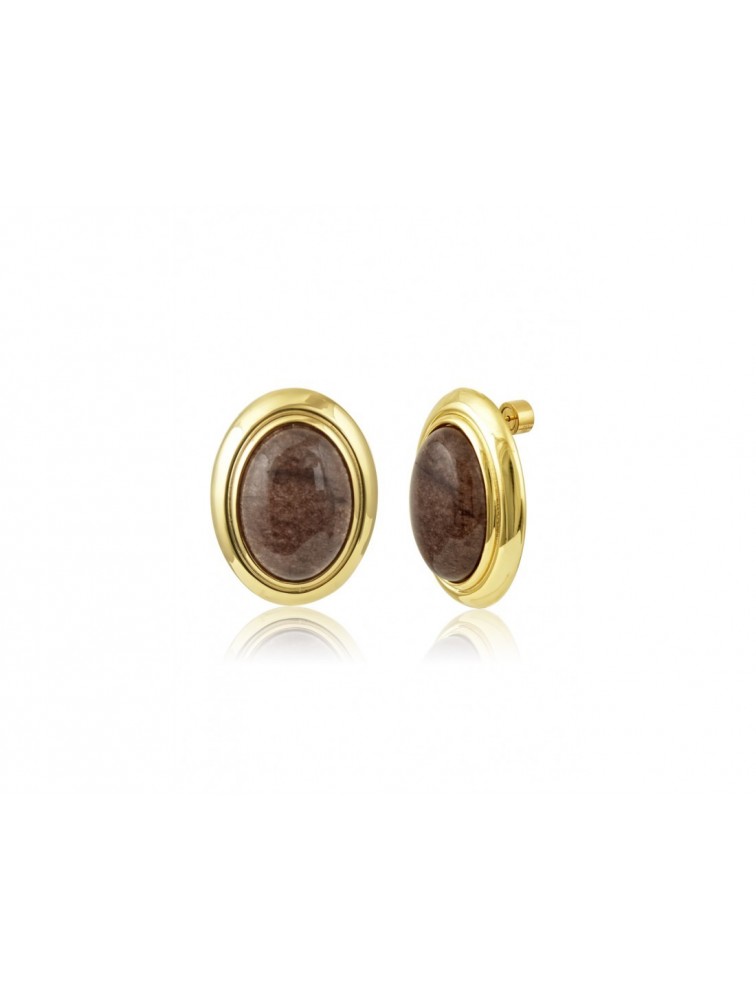 MÉRBABE SIENA Brown Earrings