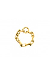 MÉRBABE 24K DAYANA Premium Chain Bracelet Βραχιόλι Από 24Κ Premium Επίχρυσο Ατσάλι