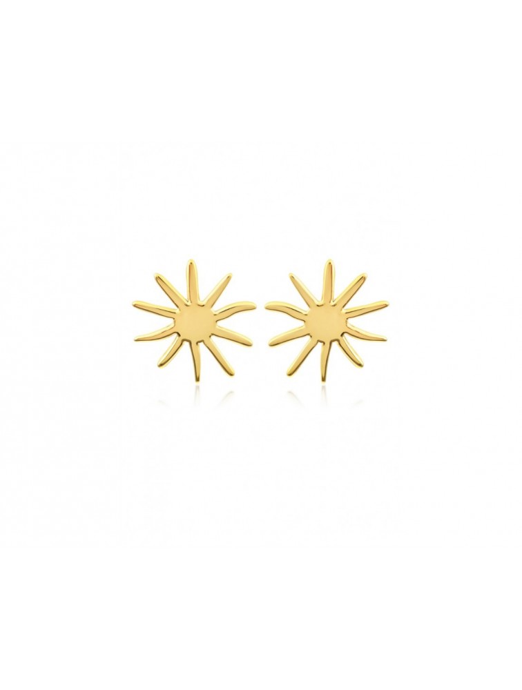 MÉRBABE 24K ELIAN Earrings Ατσάλι 24Κ Επιχρυσωμένο Με Χρυσό