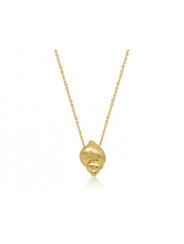 MÉRBABE 24K GALENE Necklace Κολιέ Από 24Κ Premium Επίχρυσο Ατσάλι