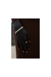 MÉRBABE 18K GERDE Ring Δαχτυλίδι Από 18K Επίχρυσο Ασήμι 925 με ζιργκόν