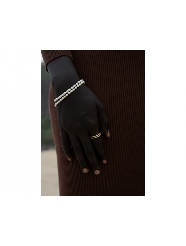MÉRBABE 18K GERDE Ring Δαχτυλίδι Από 18K Επίχρυσο Ασήμι 925 με ζιργκόν