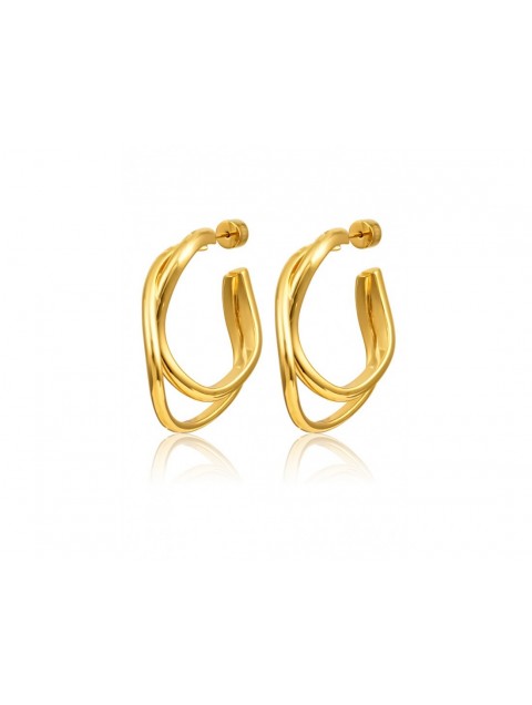 MÉRBABE 24K MANUELA Hoop Earrings