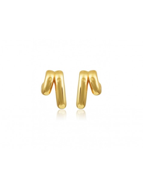 MÉRBABE 24K NATALIA Earrings Σκουλαρίκια Από 24K Premium Επίχρυσο Ατσάλι