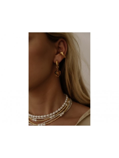 MÉRBABE 24K SALEM Ear Cuff Σκουλαρίκι Από 24Κ Premium Επίχρυσο Ατσάλι 