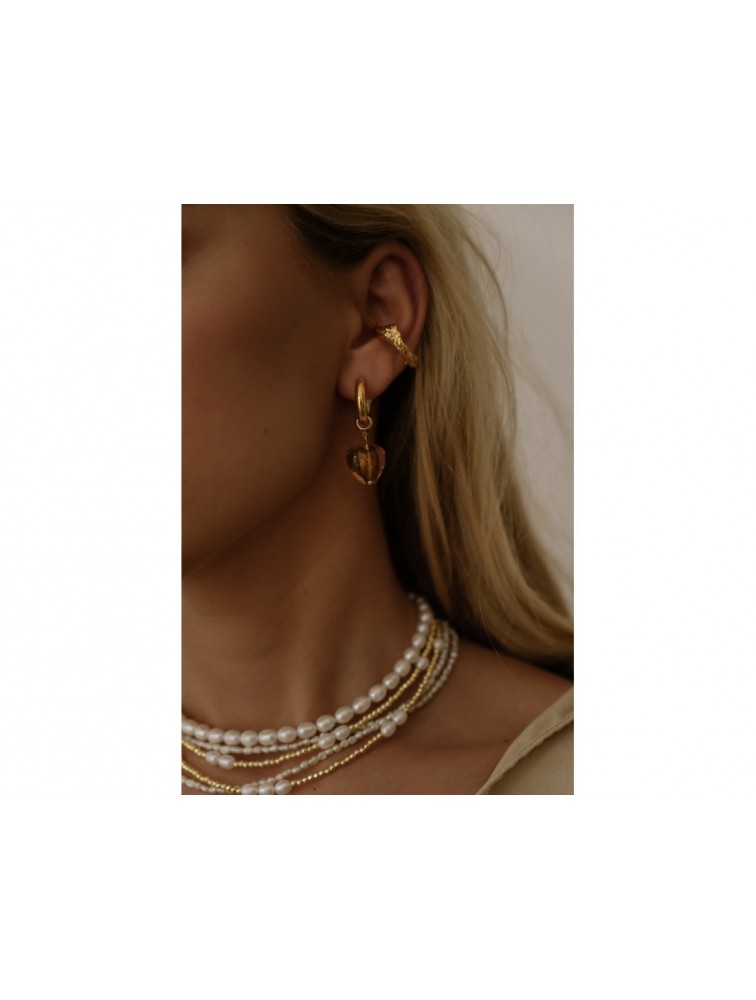 MÉRBABE 24K SALEM Ear Cuff Σκουλαρίκι Από 24Κ Premium Επίχρυσο Ατσάλι