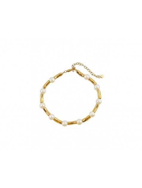 MÉRBABE DAVINA Necklace Κολιέ Από Επίχρυσο Ορείχαλκο