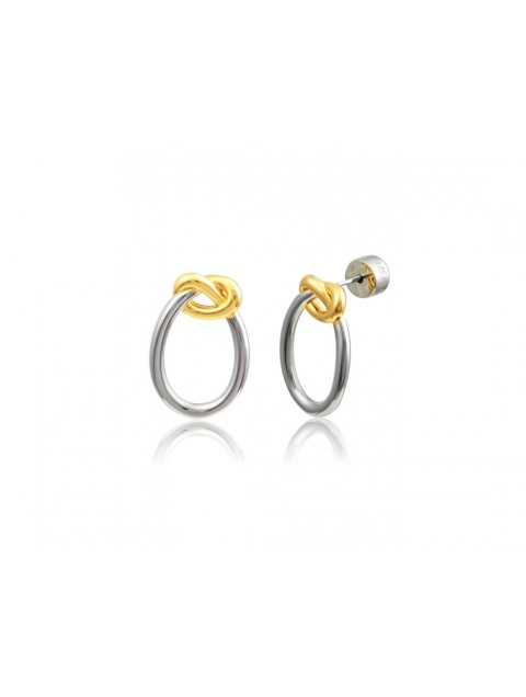 MÉRBABE SARAH Earrings Premium Silver & Gold Plated Steel