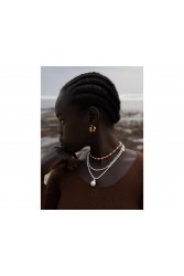 MÉRBABE SYROS Necklace Κολιέ Από Φυσικά Μαργαριτάρια του γλυκού νερού και Μπαρόκ