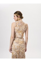 PROJECT SOMA Bellus Beige Top Μπεζ Τοπ