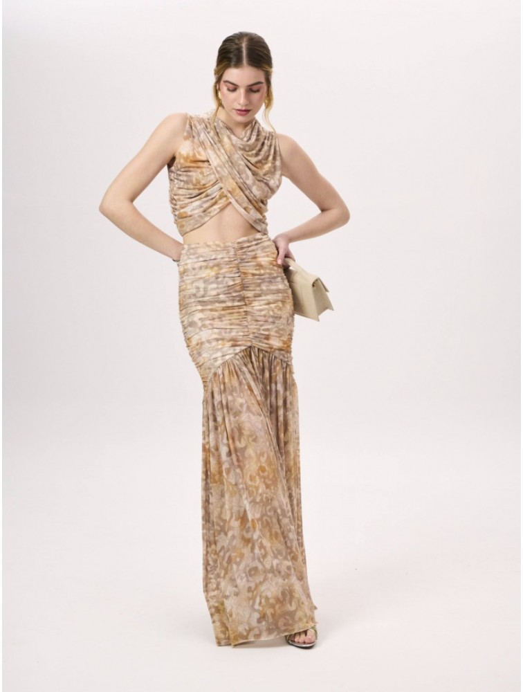 PROJECT SOMA Bellus Beige Top Μπεζ Τοπ