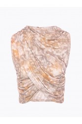 PROJECT SOMA Bellus Beige Top Μπεζ Τοπ