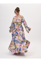 PROJECT SOMA Cruise Dress Εμπριμέ Φόρεμα