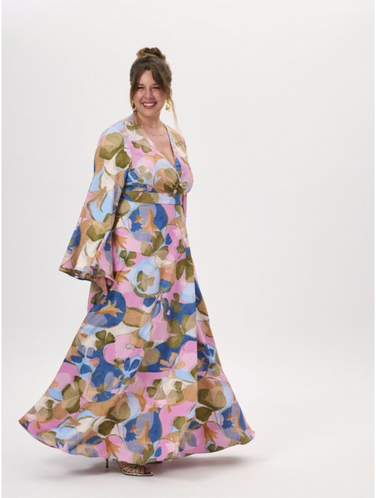 PROJECT SOMA Cruise Dress Εμπριμέ Φόρεμα
